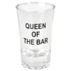 Snapsglas Queen of the Bar