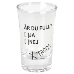 Snapsglas Är du full?