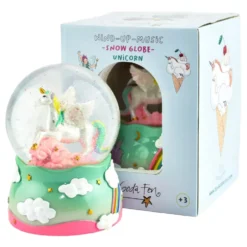 Snöglob Unicorn med Musik