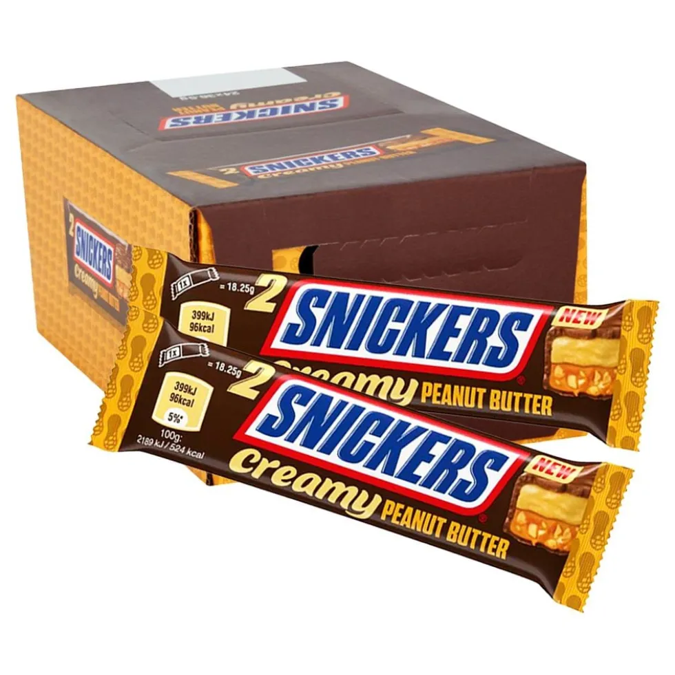 Snickers Creamy Peanut Butter Storpack