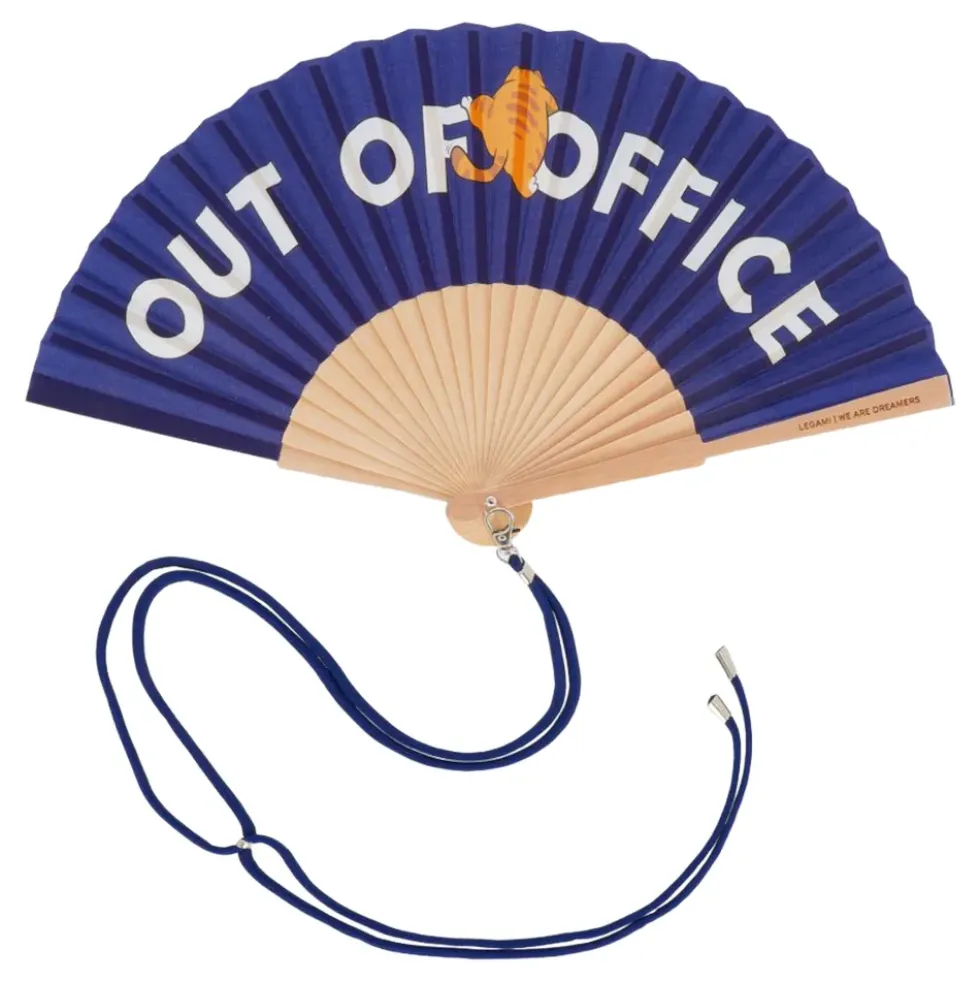 Solfjäder med Snöre Out of Office