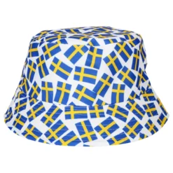 Solhatt med Svenska Flaggor