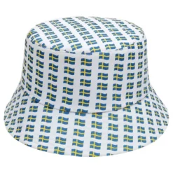 Solhatt med Svenska Flaggor