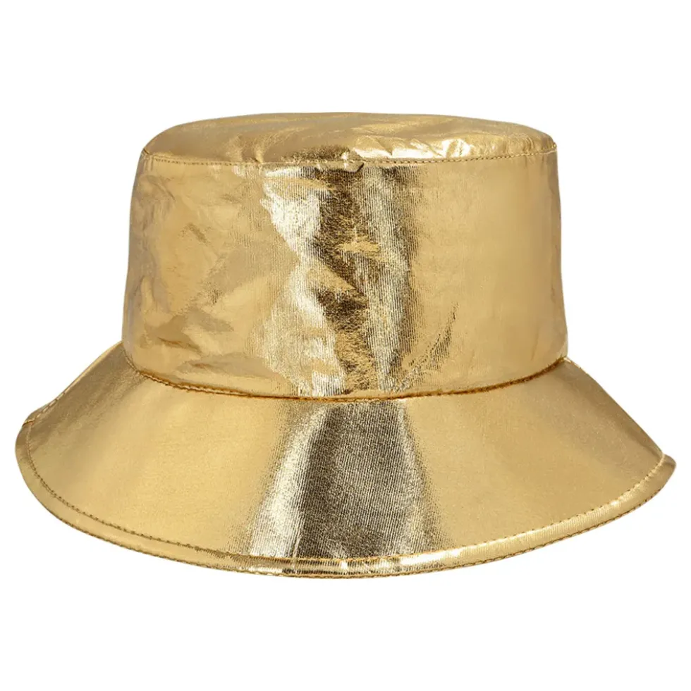 Solhatt Metallic Guld