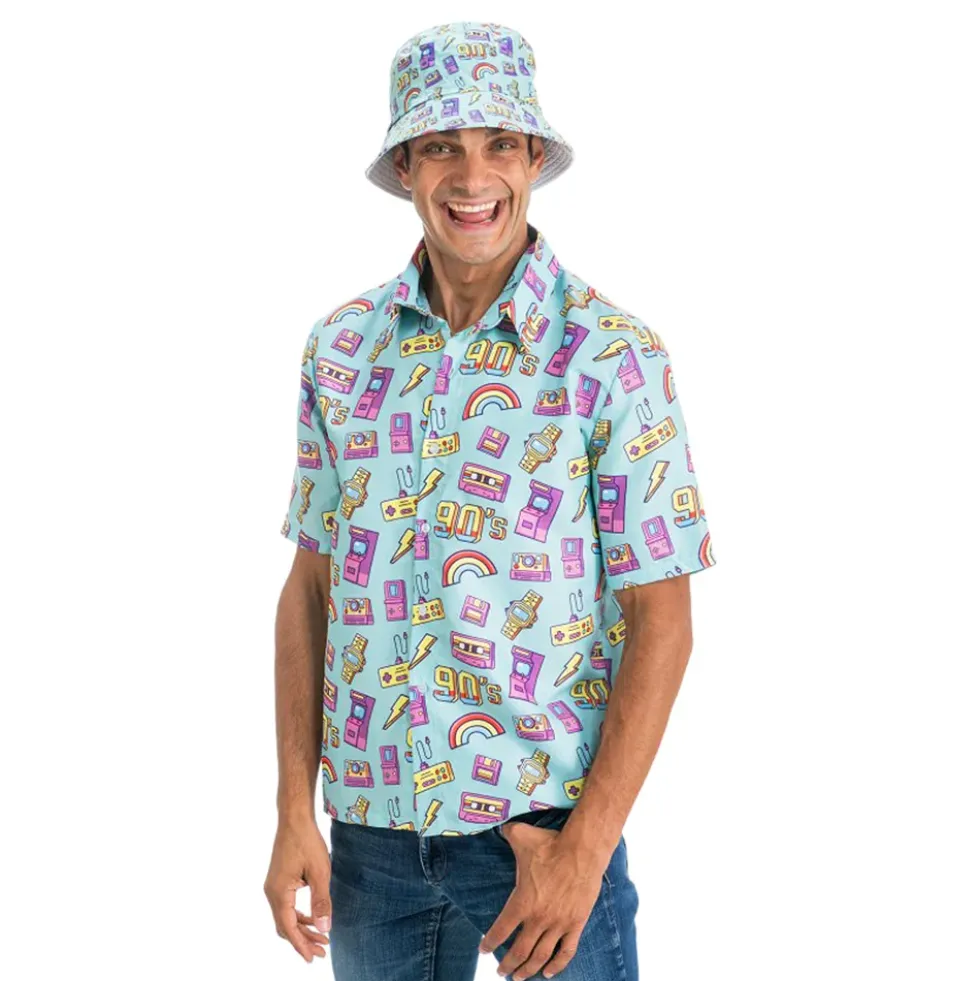 Solhatt 90's Blå