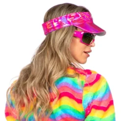 Solskärm Holografisk Rosa