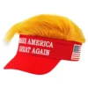 Solskärm med Hår Make America Great Again
