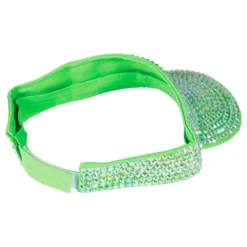 Solskärm med Strass Grön