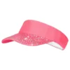 Solskärm med Strass Neonrosa