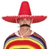 Sombrero Stor Röd