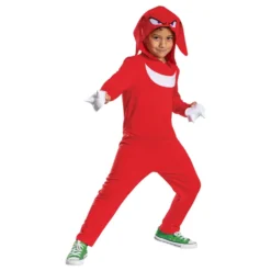 Sonic Knuckles Barn Maskeraddräkt