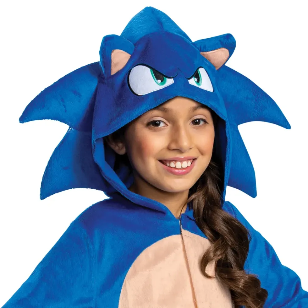 Sonic the Hedgehog™ Klassisk Barn Maskeraddräkt