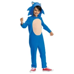 Sonic the Hedgehog med Huva Barn Maskeraddräkt