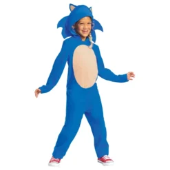 Sonic the Hedgehog med Huva Barn Maskeraddräkt