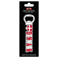 Souvenir Kapsylöppnare Magnet Denmark