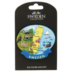 Souvenir Magnet Sweden