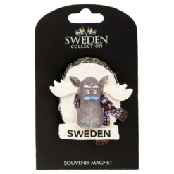 Souvenir Magnet Sweden Älg