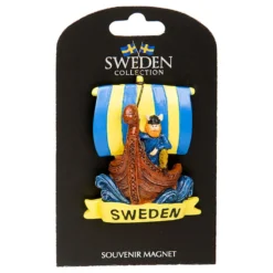 Souvenir Magnet Vikingaskepp Sweden