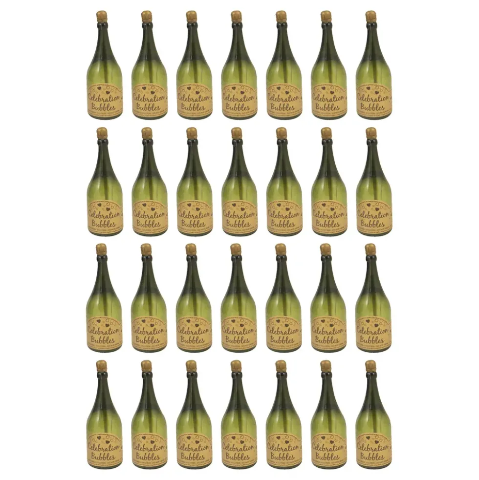 Såpbubblor Champagneflaska Grön
