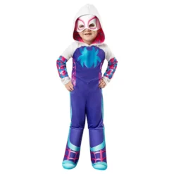 Spidey Amazing Friends™ Ghost-Spider Deluxe Barn Maskeraddräkt