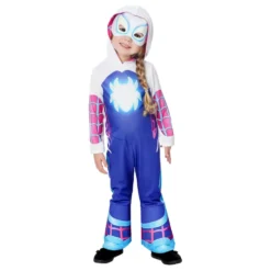 Spidey™ Ghost-Spider Glow in the Dark Barn Maskeraddräkt