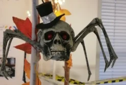 Spindel Döskalle med Hatt Prop