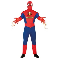 Spindelman med Dispenser Maskeraddräkt