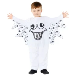 Spöke Jumpsuit Barn Maskeraddräkt