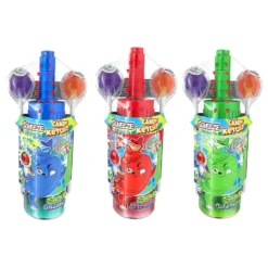 Squeeze Candy Ketchup With Lollipops