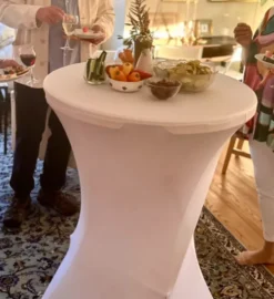 Ståbordsöverdrag Vit