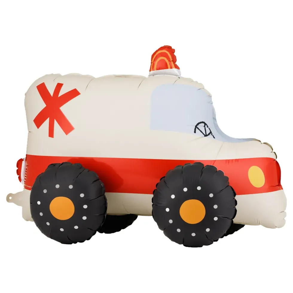 Stående Folieballong Ambulans