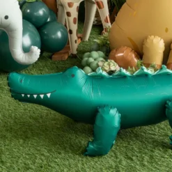 Stående Folieballong Krokodil