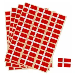 Stickersflaggor Danmark