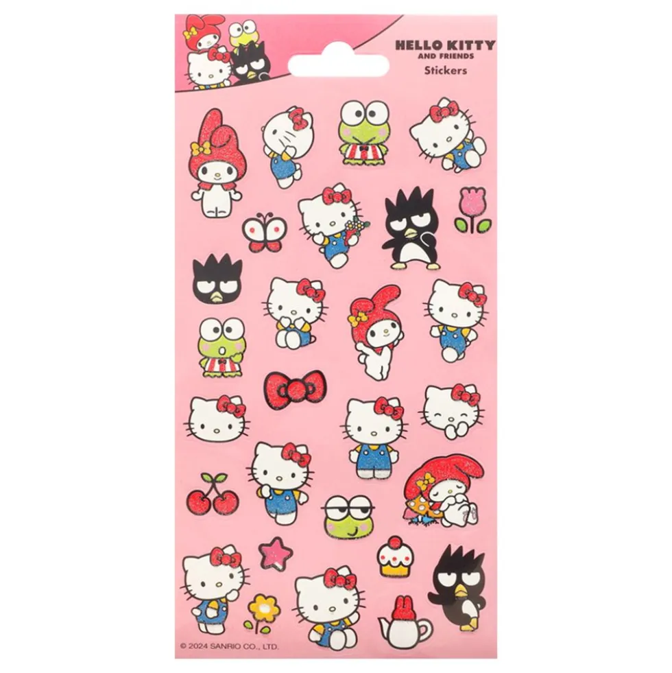 Stickers Glitter Hello Kitty