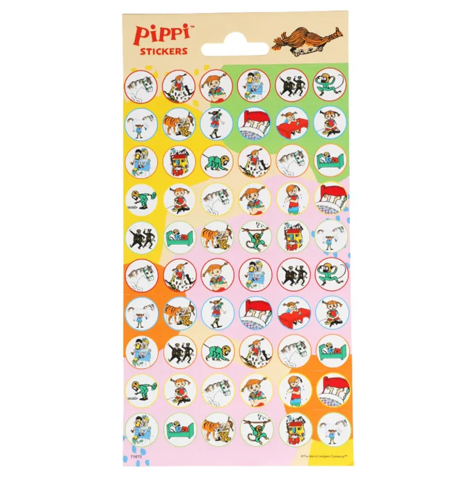 Stickers Pippi Långstrump