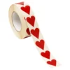 Stickers på Rulle Hjärtan Röd