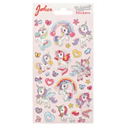 Stickers Söta Enhörningar