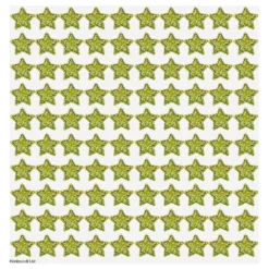 Stickers Stjärnor Holografiska Guld