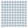 Stickers Stjärnor Holografiska Silver