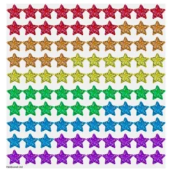 Stickers Stjärnor Holografiska Färgmix