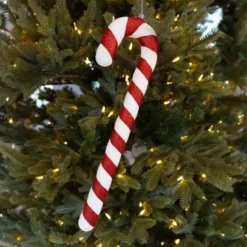 Stor Polkagris Juldekoration
