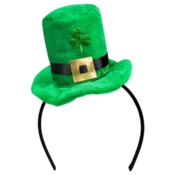 St Patrick's Day Diadem med Hatt