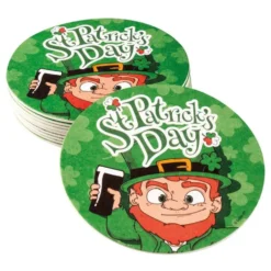 St Patricks Day Glasunderlägg