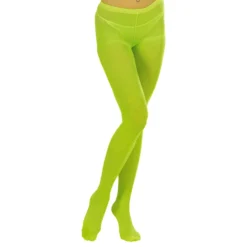 Strumpbyxor Neongrön