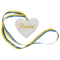 Studentnalle Vitt Hjärta