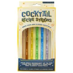 Sugrör i Glas med Drinkrecept