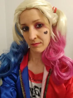 Suicide Squad Harley Quinn Peruk
