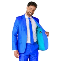 Suitmeister Blå Kostym
