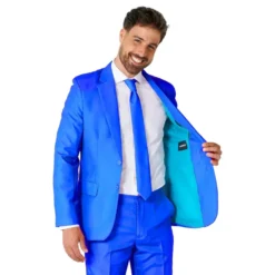 Suitmeister Blå Kostym