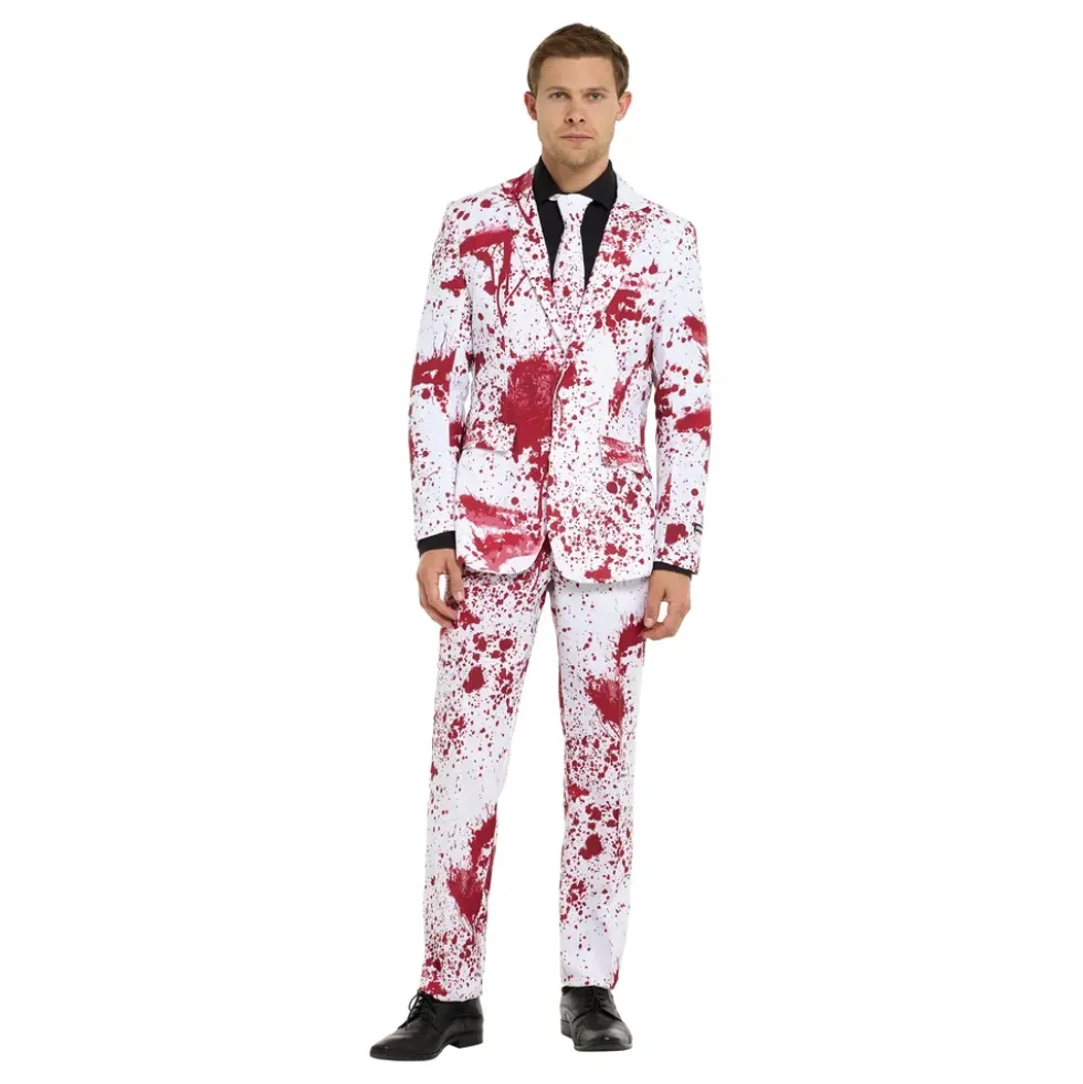 Suitmeister Bloody Suit White Kostym